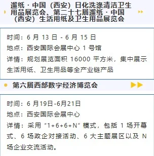 西安5月份展会排期来啦?
