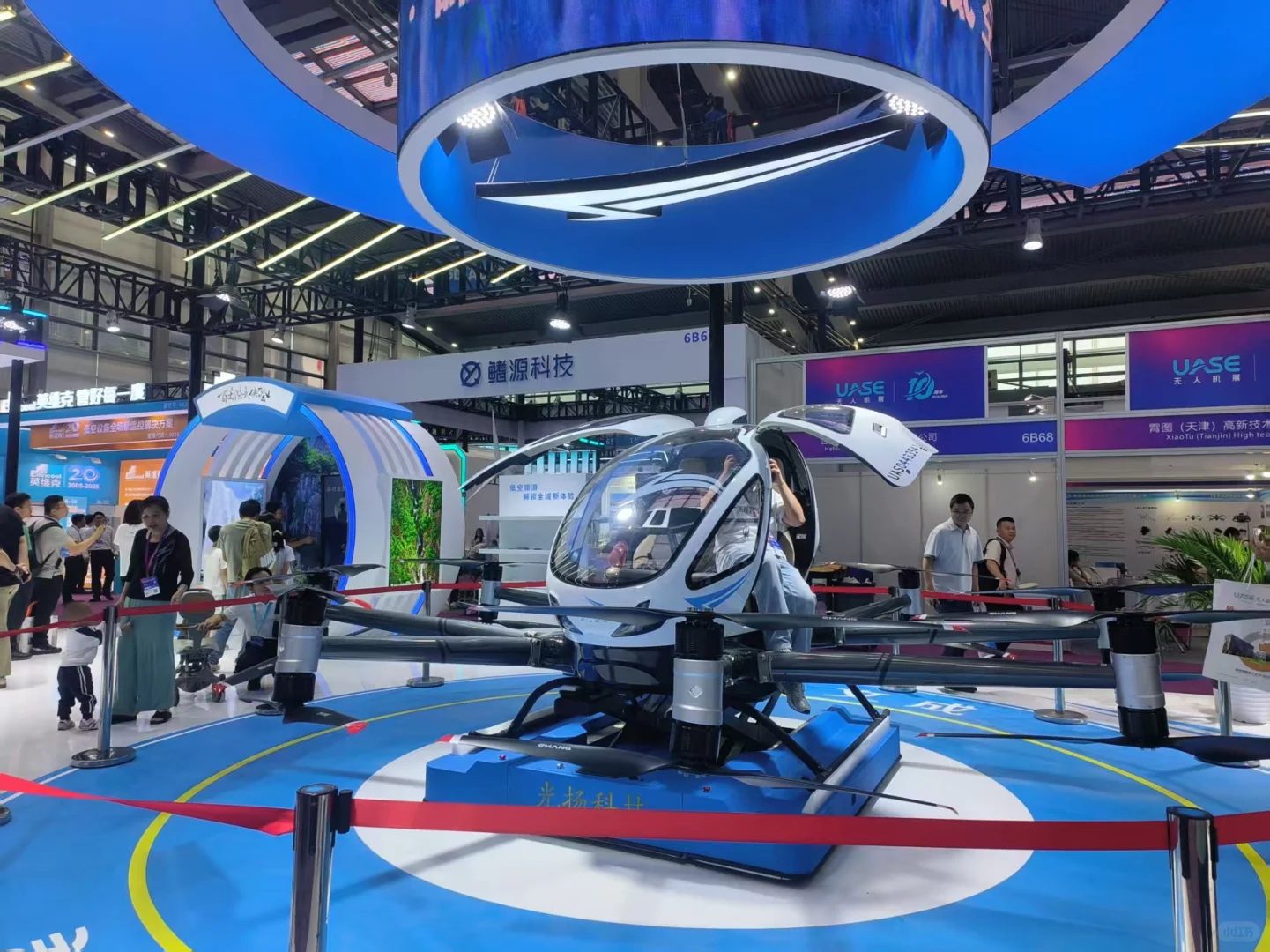 无人机展，现场真的太美了！✈️