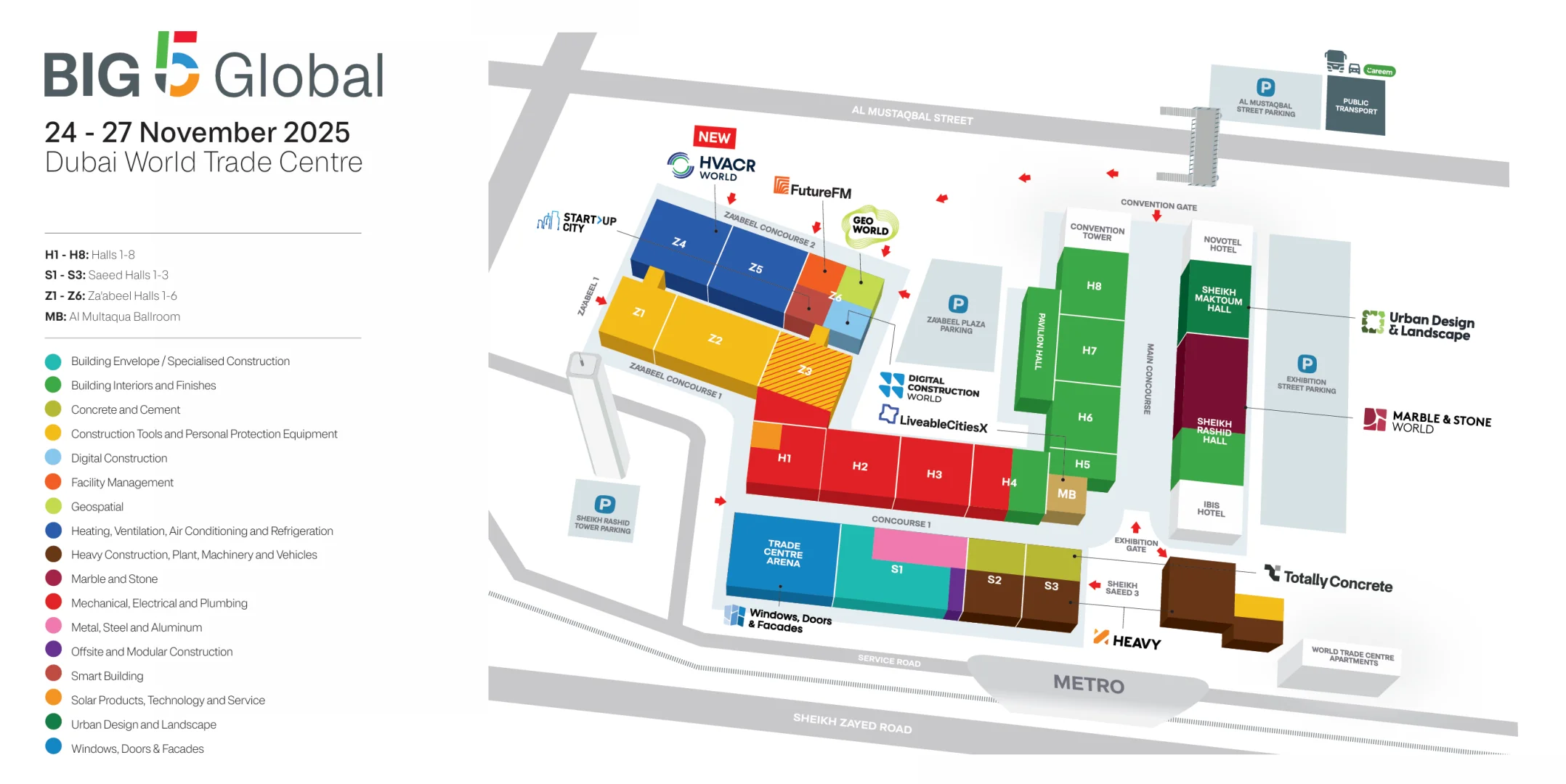 迪拜BIG 5 建材展 列入各省重点参展项目