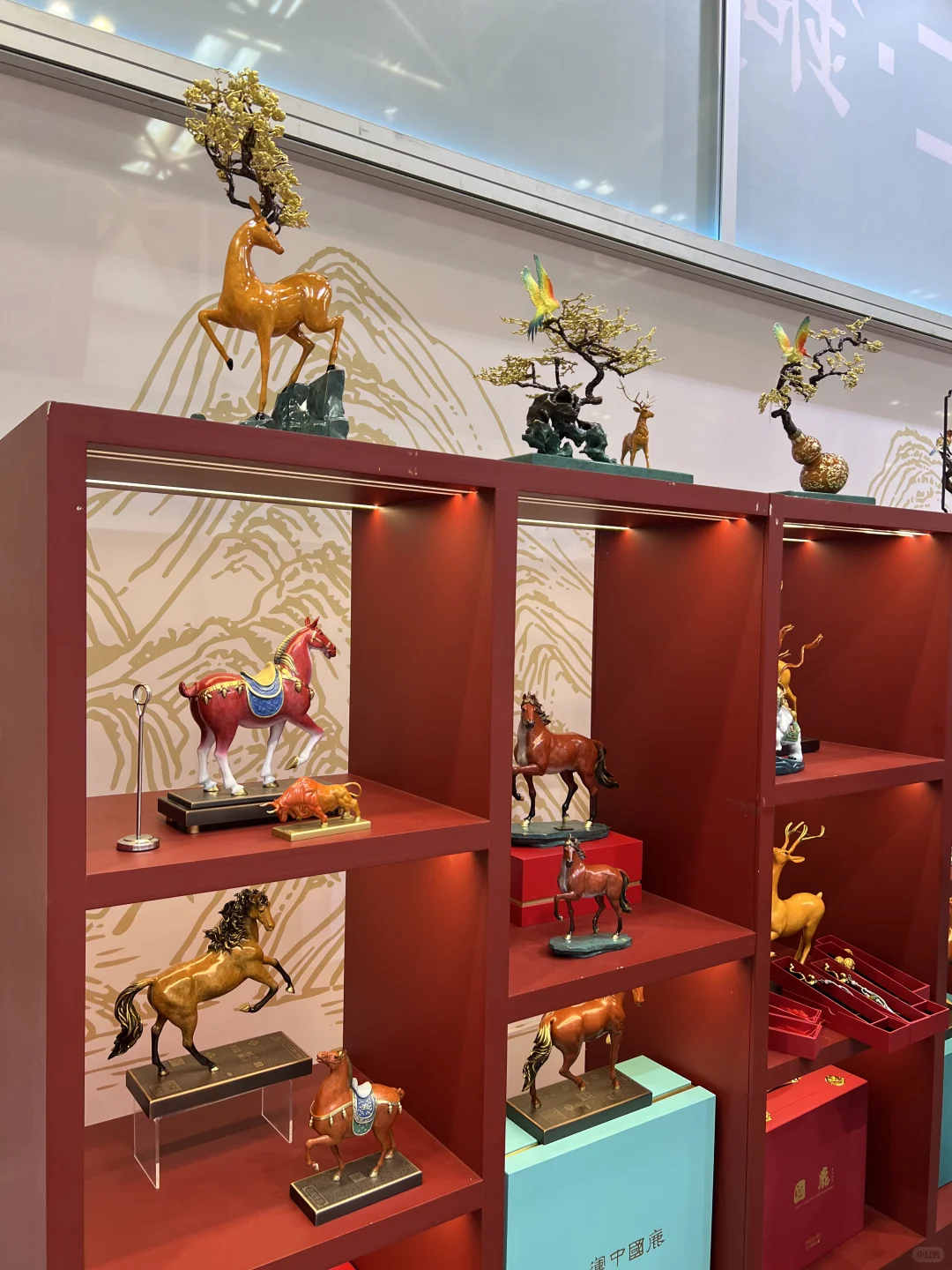 参观朱炳仁老师中国工艺美术博览会展位