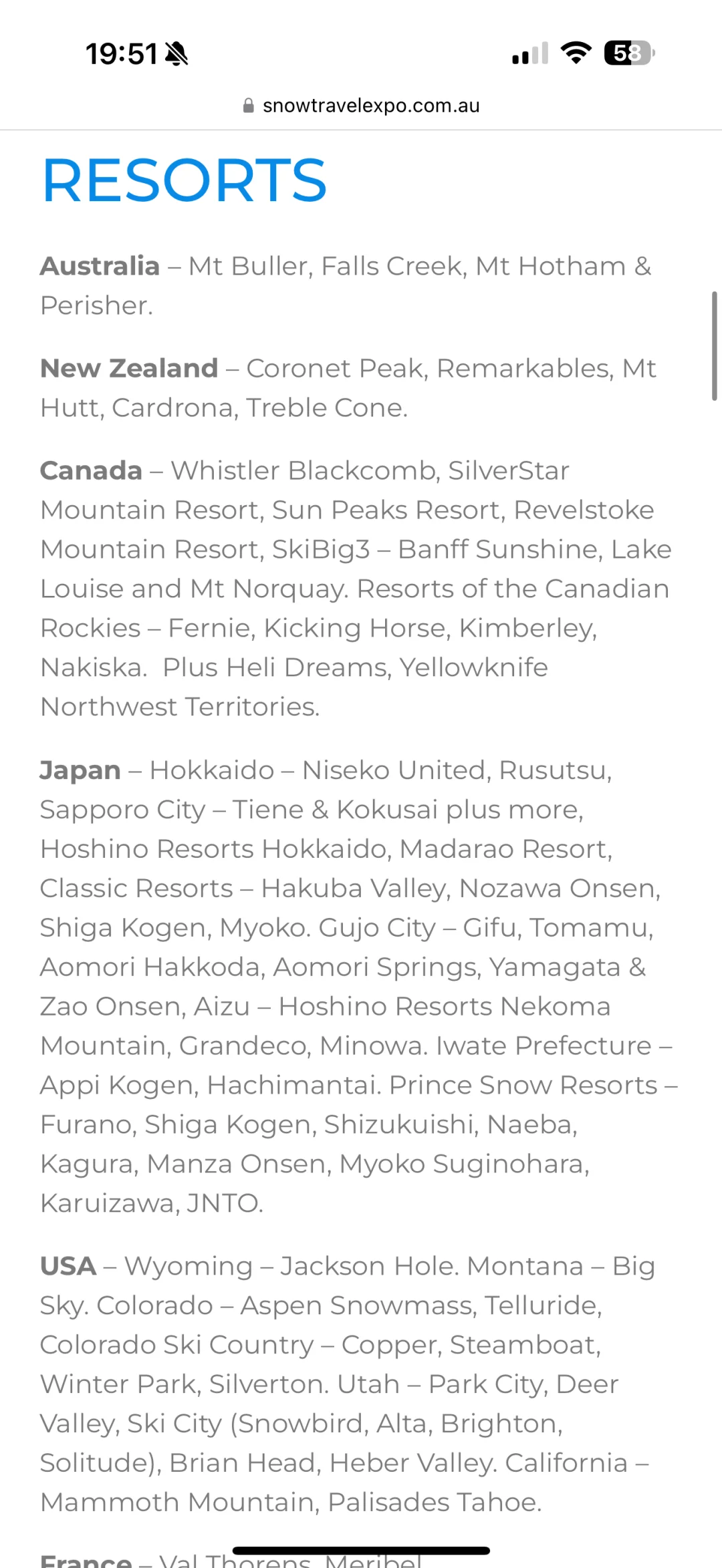 据说中国雪场首次参展澳洲“滑雪展”