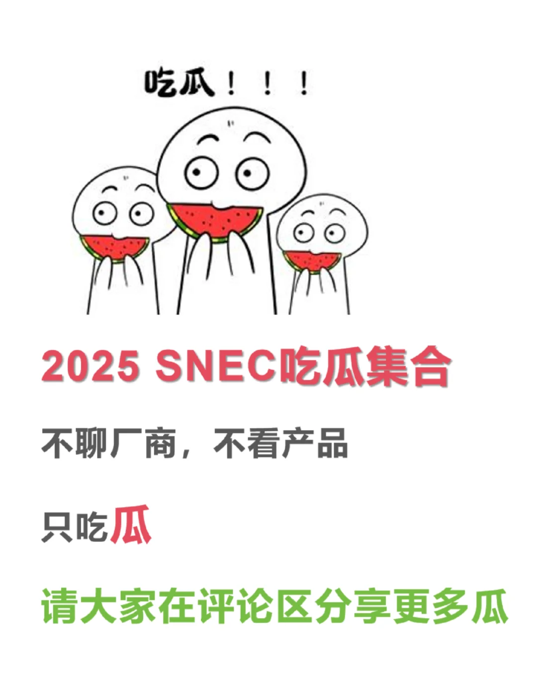 2025 SNEC精彩吃瓜【持续更】