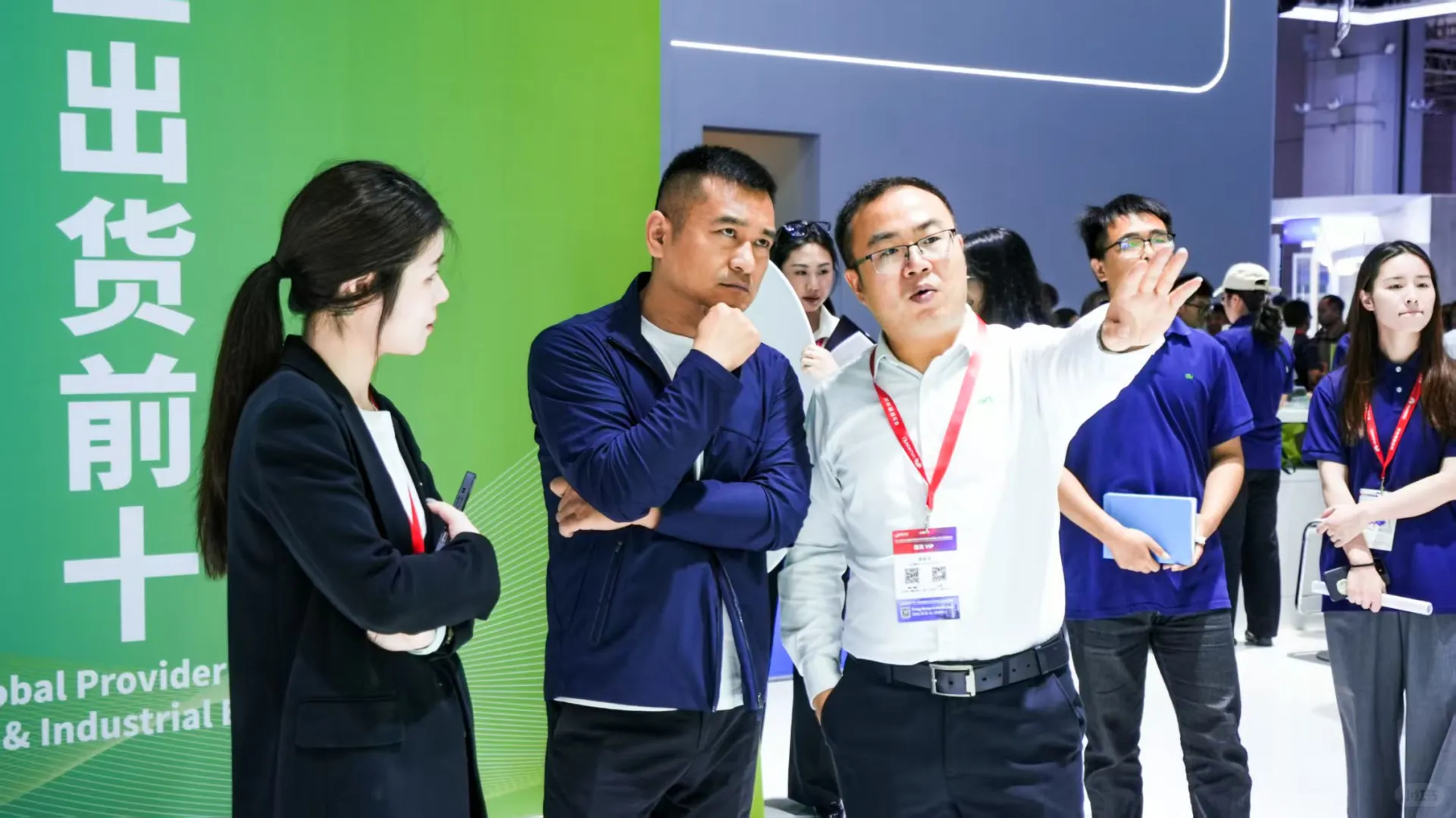 赛唯储能上海展会现场