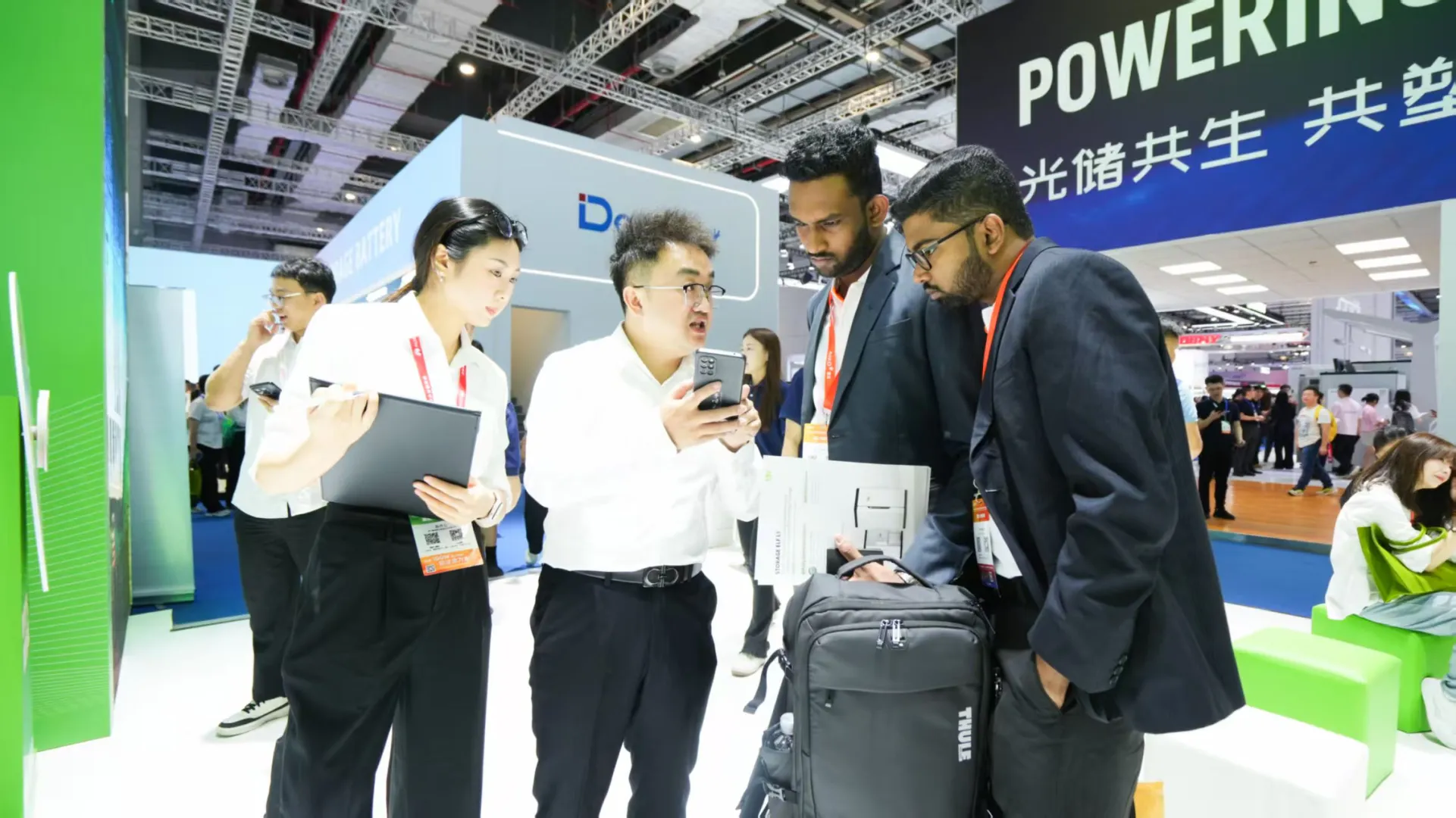 赛唯储能上海展会现场