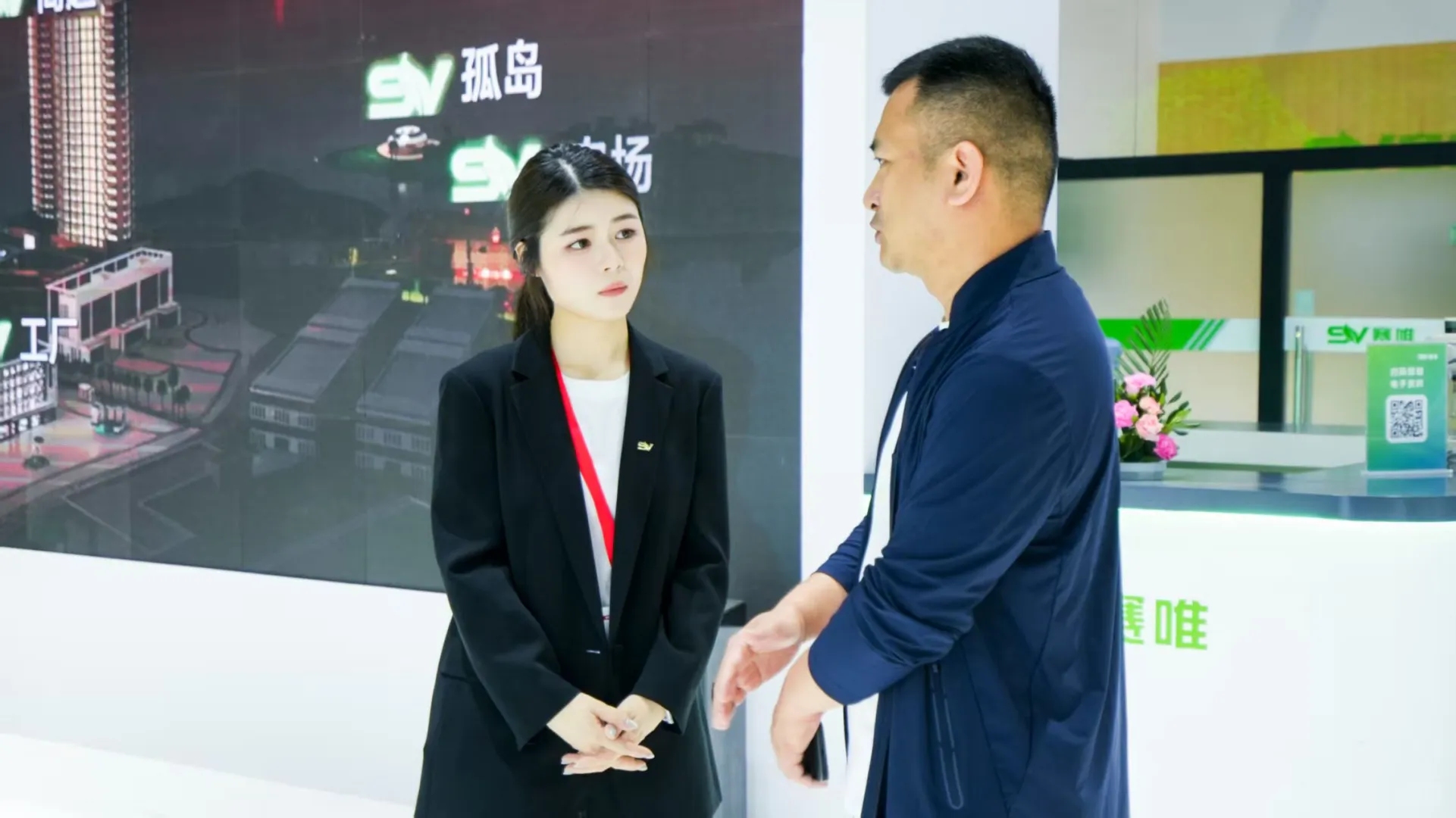 赛唯储能上海展会现场