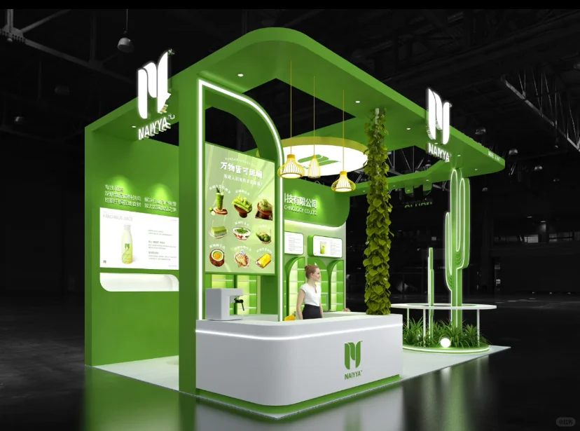 来啦！展会展台设计分享?