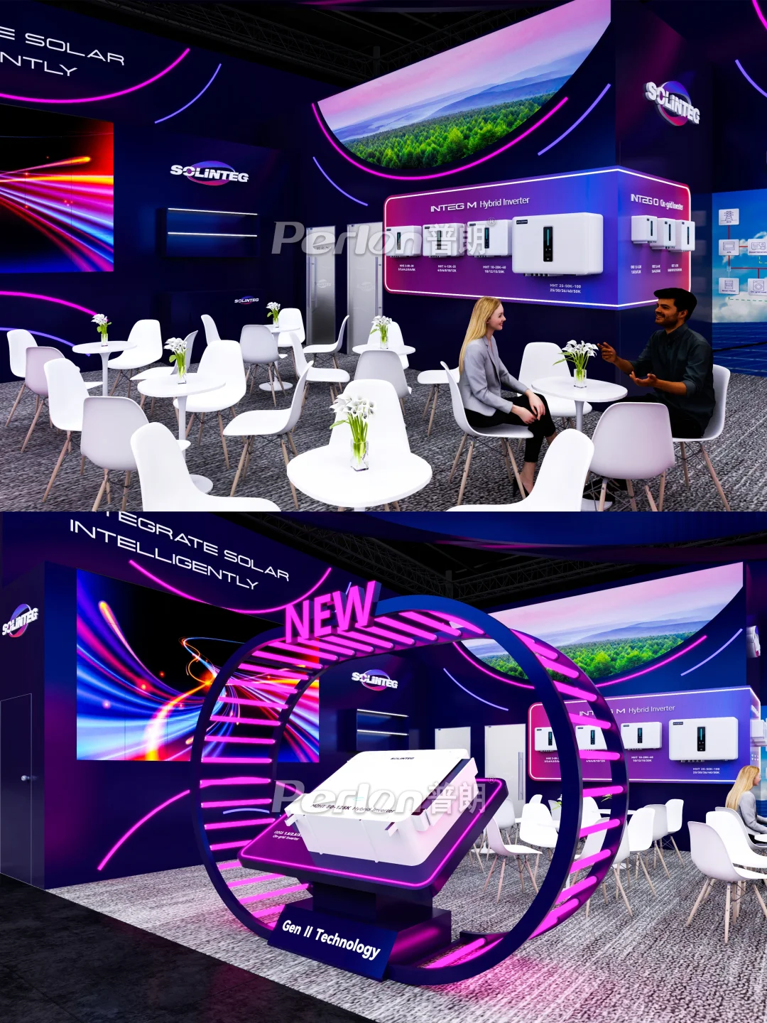 SNEC 2025|把光伏展台玩出赛博感！⚡️?