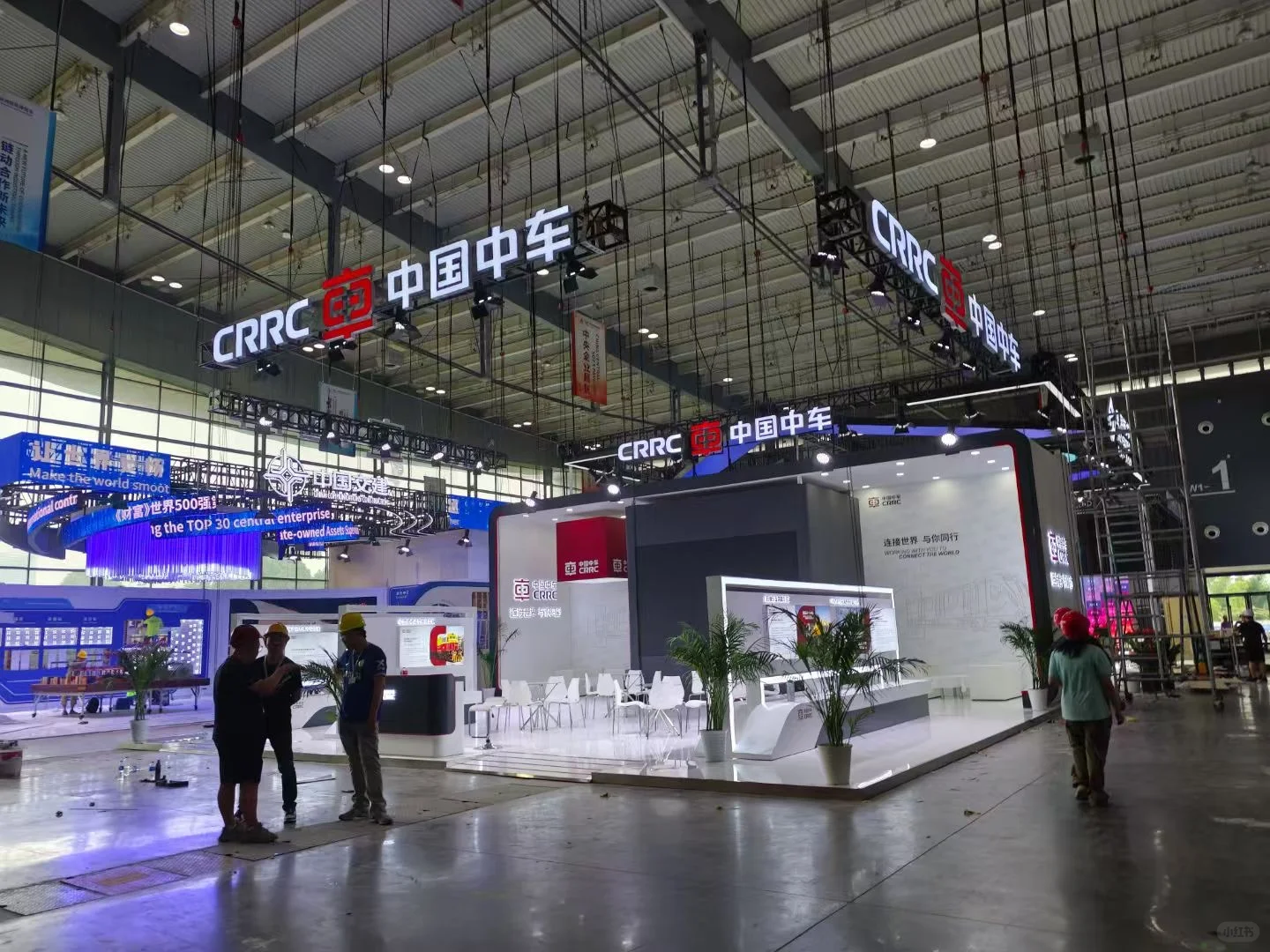 中非经贸博览会2025布展ing