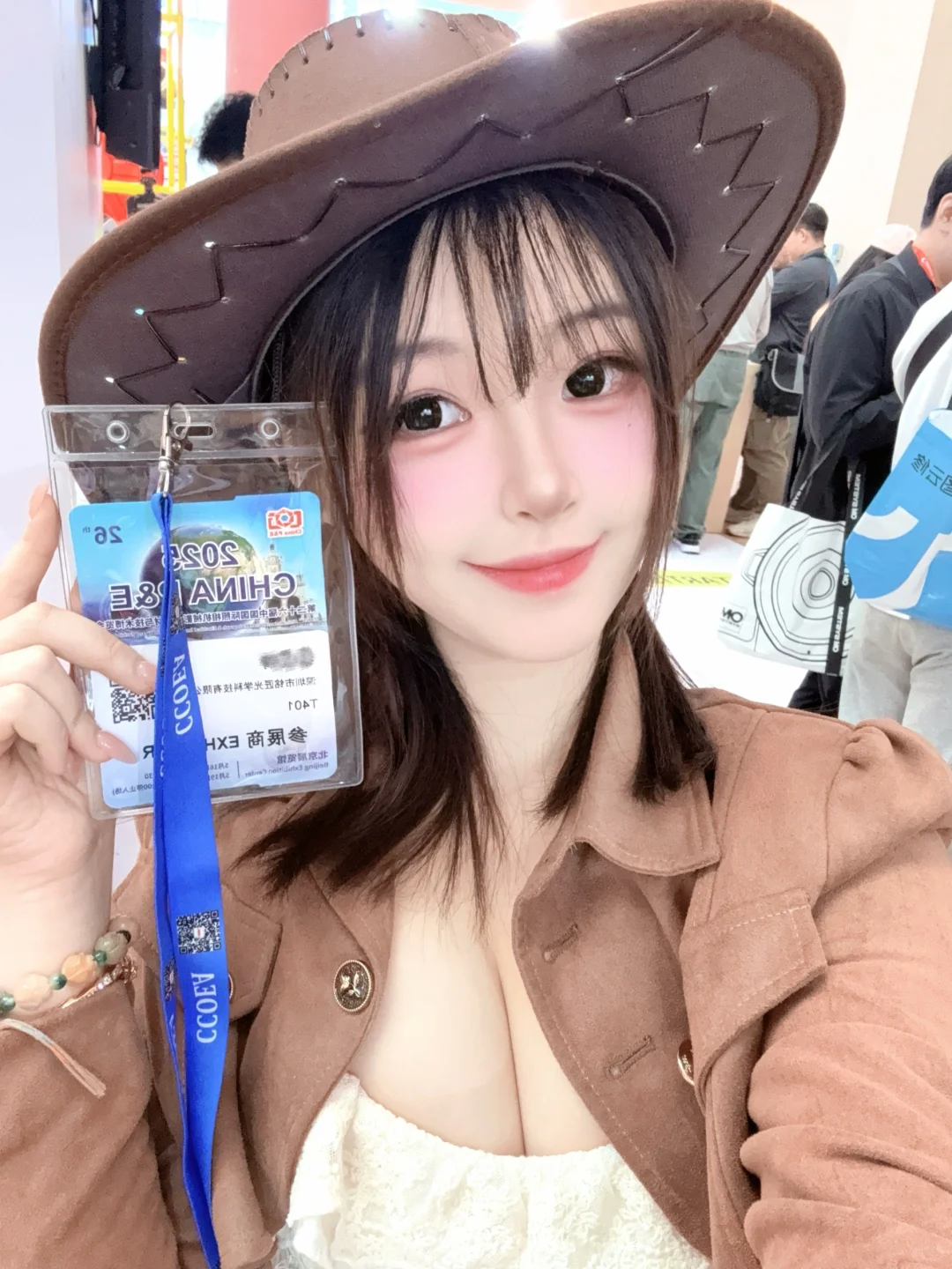 pe展第二天～今天是模特