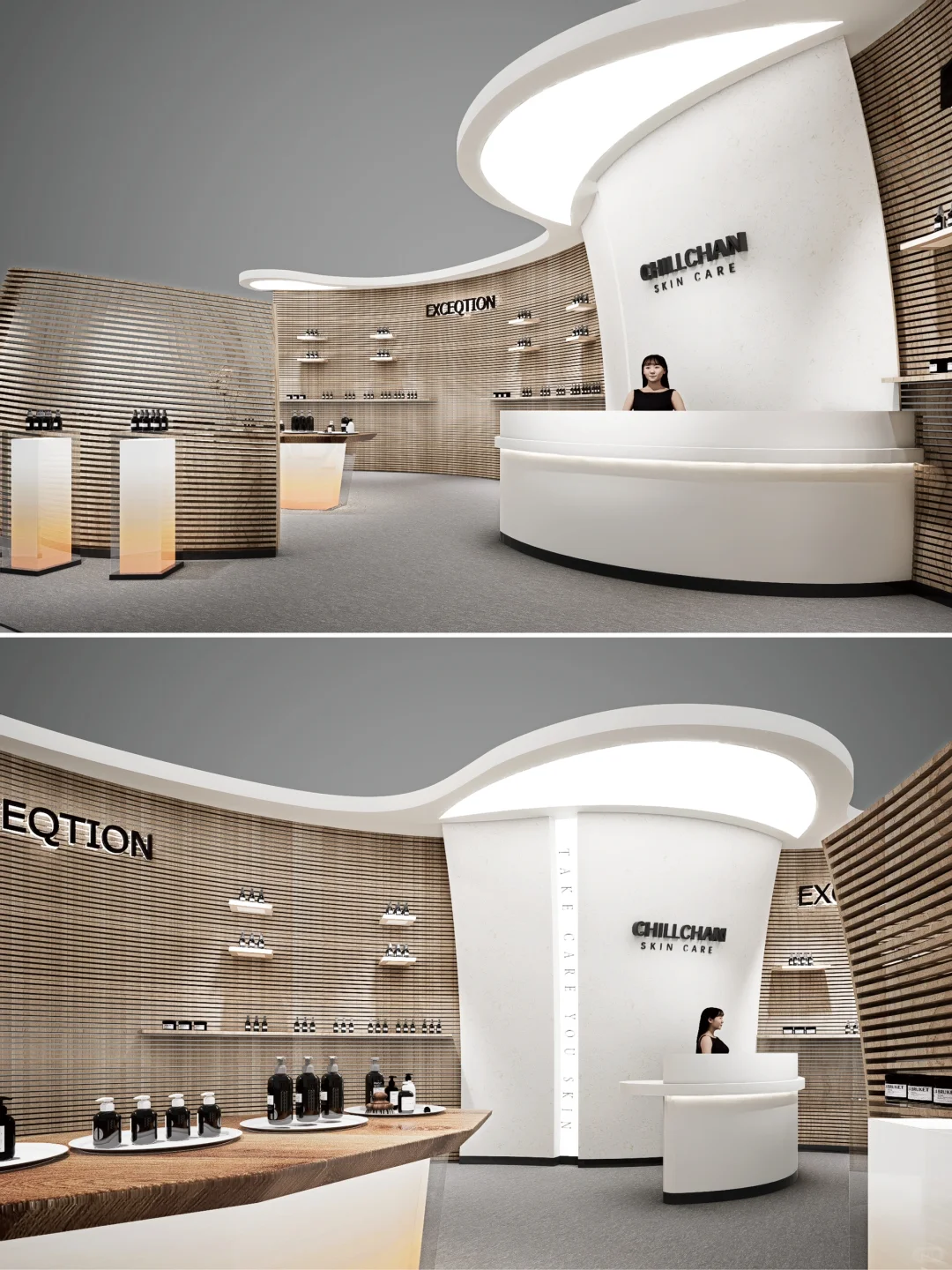 小空间的临时销售，展会展台搭建