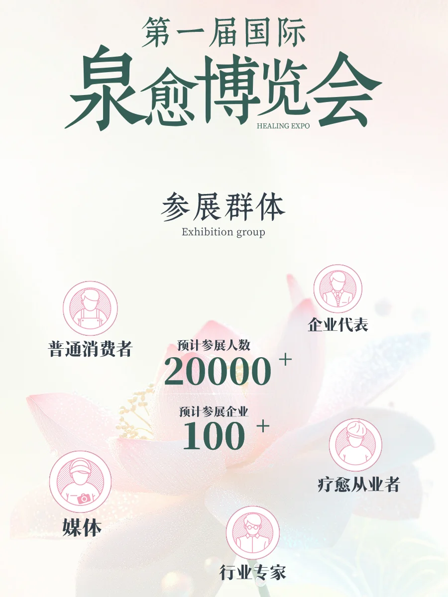 第一届国际泉愈博览会诚挚欢迎您的到来