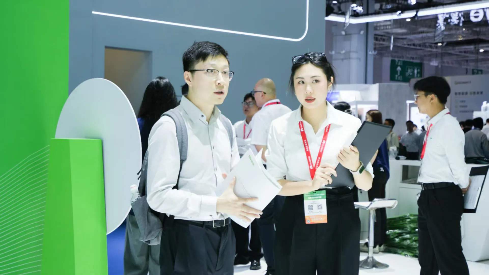 赛唯储能上海展会现场