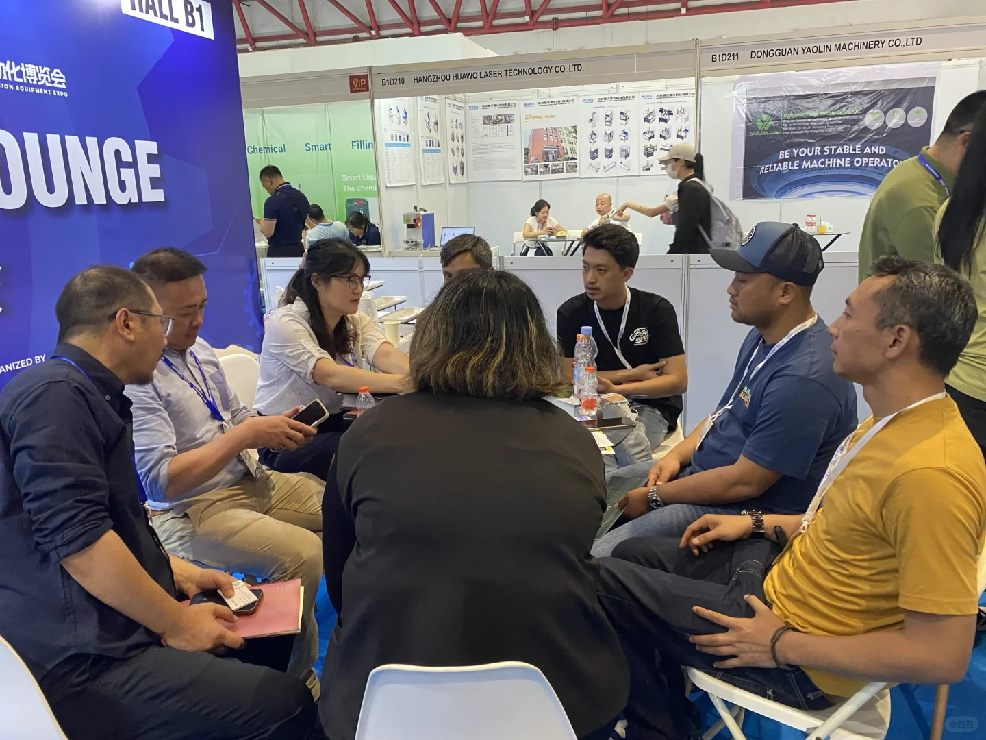 展会现场大买家对接会