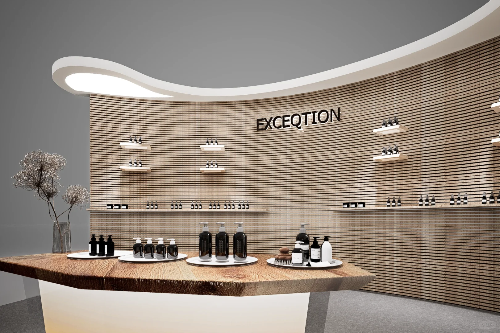 小空间的临时销售，展会展台搭建