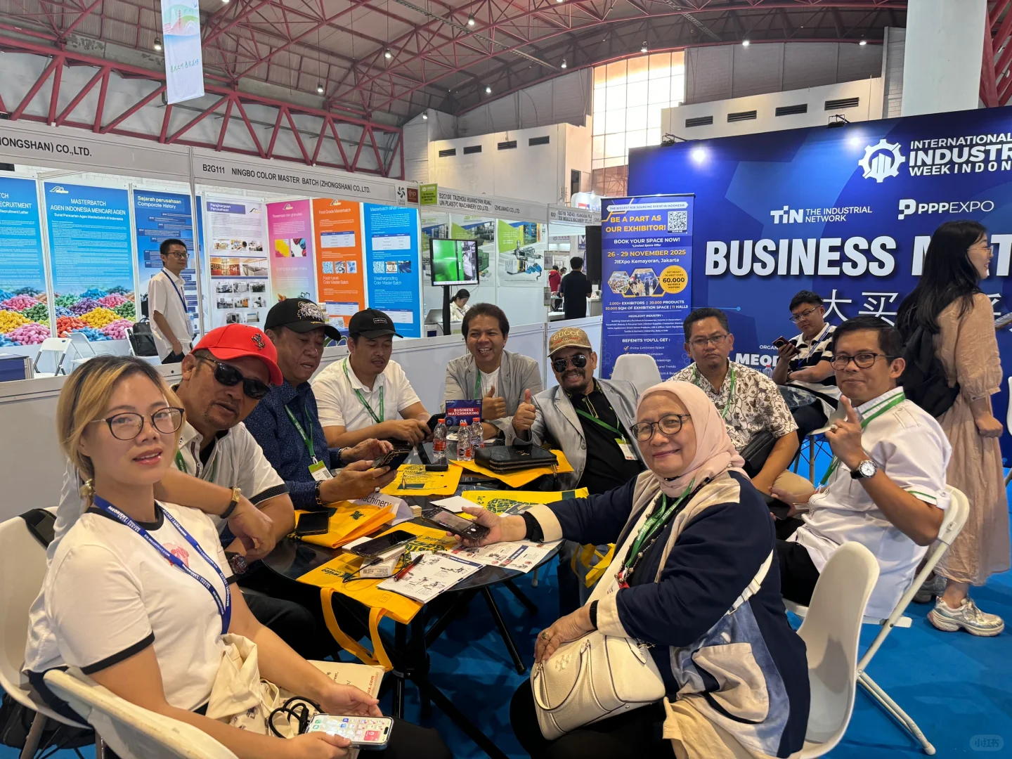 展会现场大买家对接会