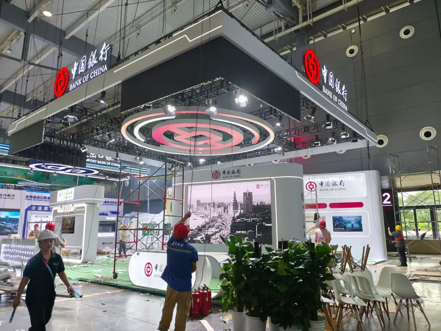 中非经贸博览会2025布展ing