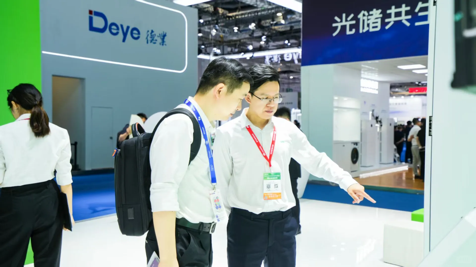 赛唯储能上海展会现场