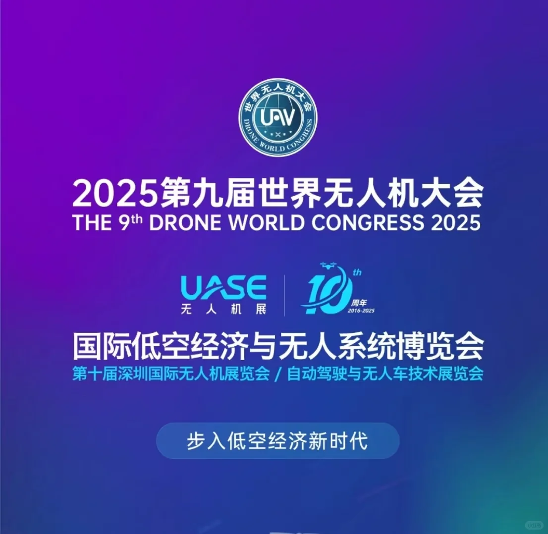 人工智能展与无人机低空经济展，你来吗？