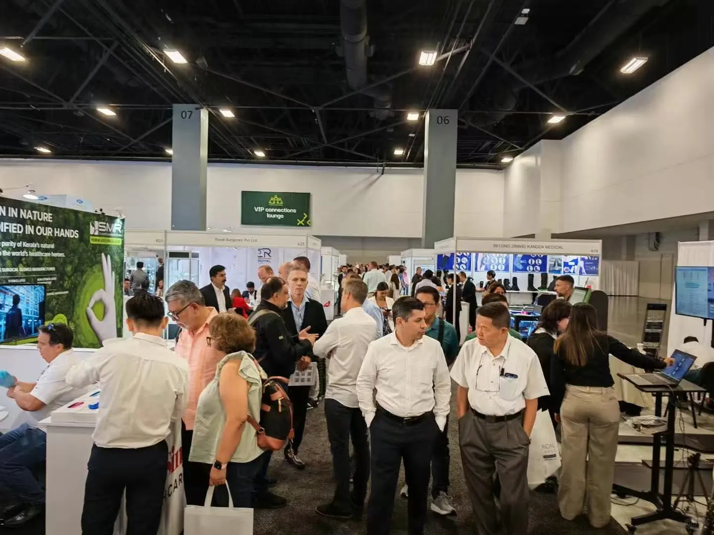 美国迈阿密展会第一天！