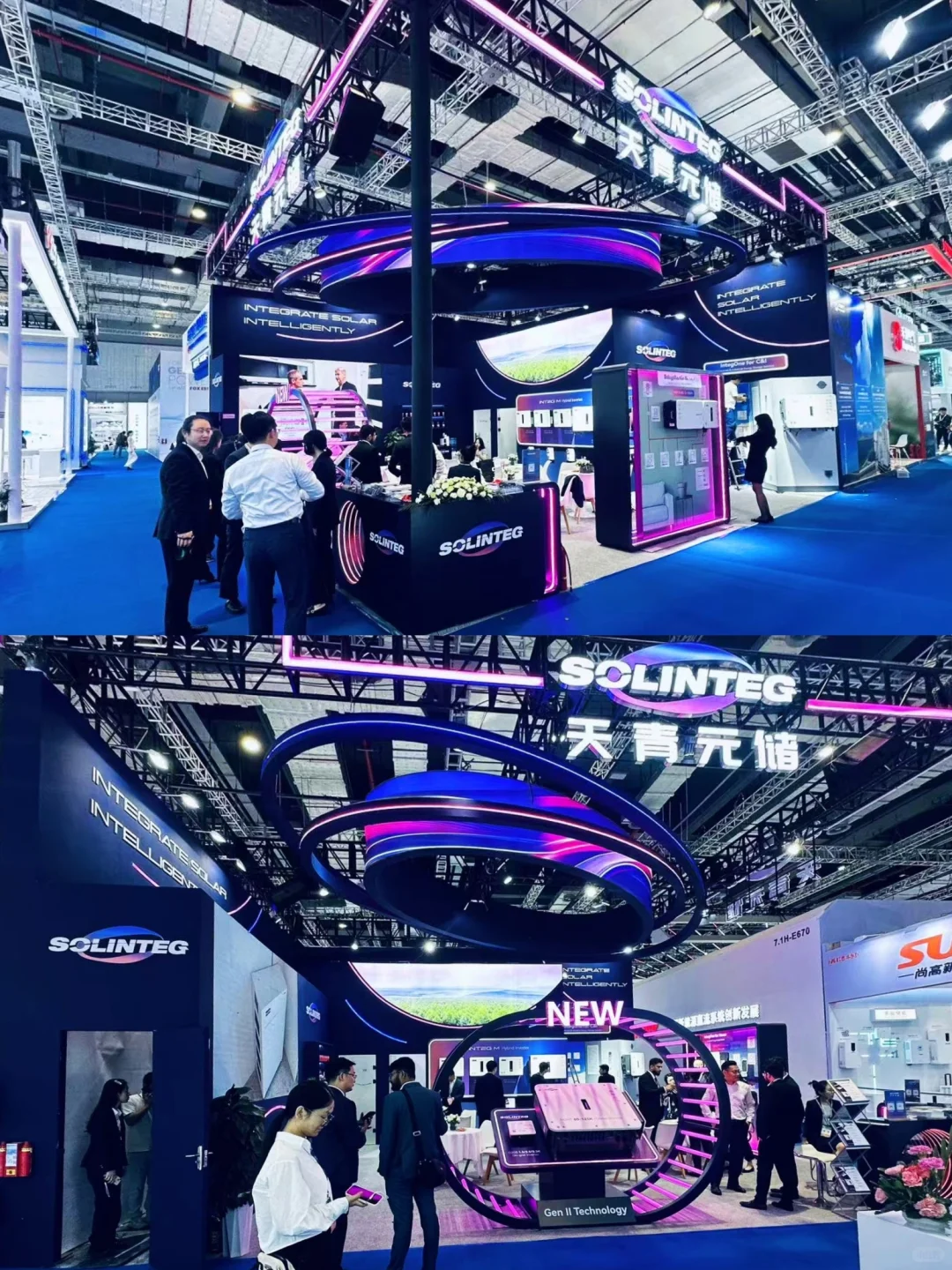 SNEC 2025|把光伏展台玩出赛博感！⚡️?