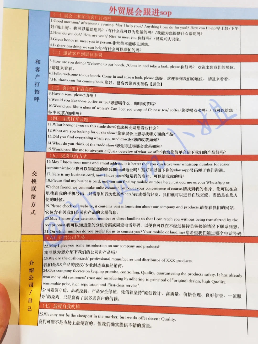 外贸人?没展会经验是触犯天条了吗...