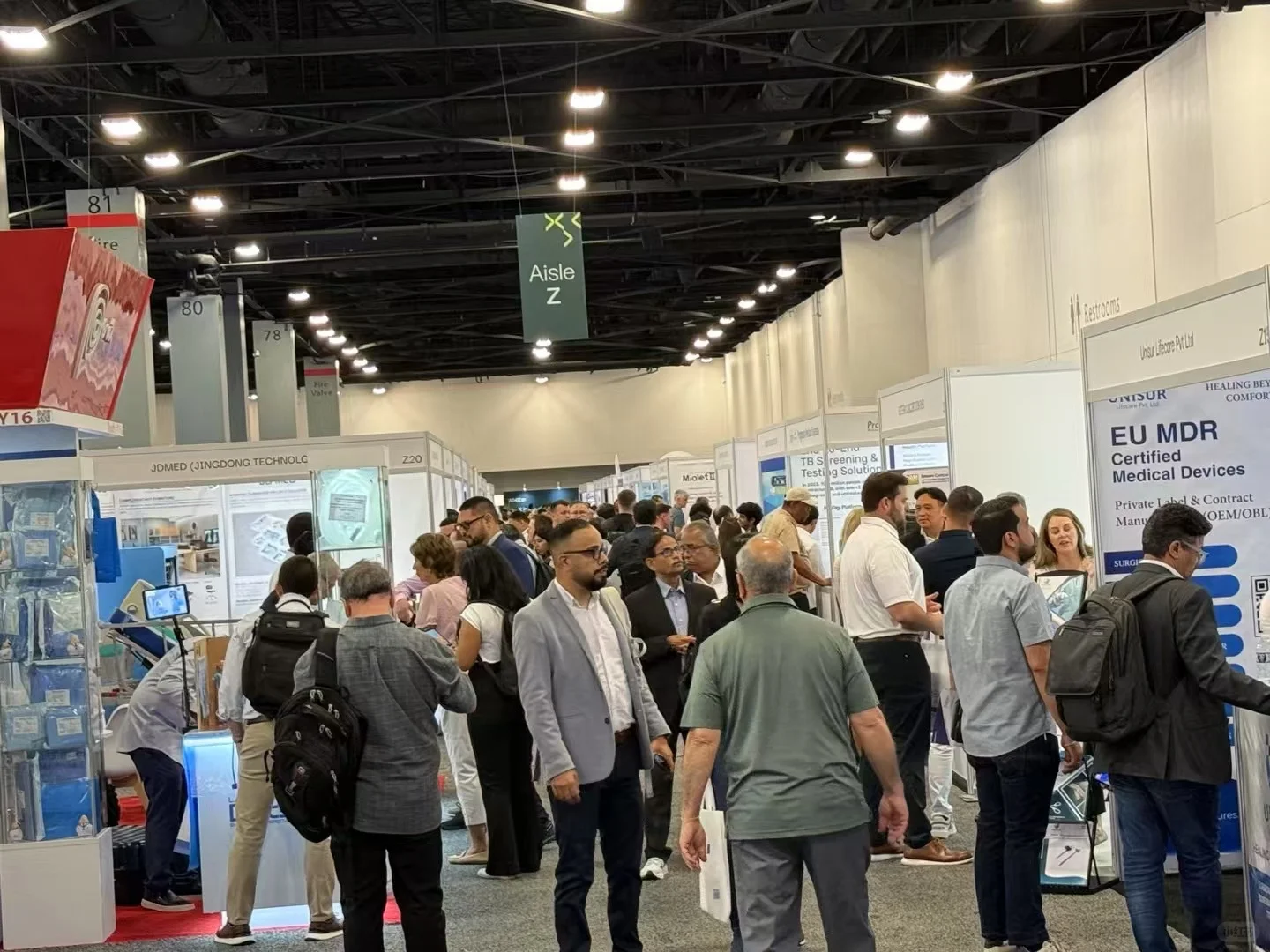 美国迈阿密展会第一天！