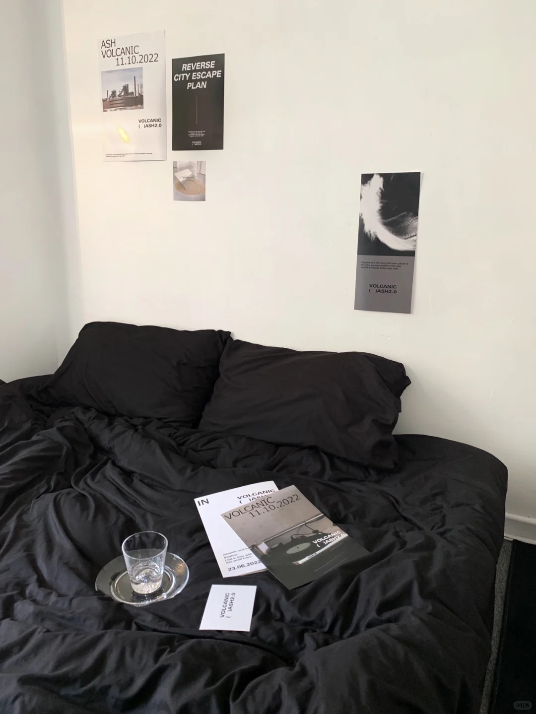 黑色沉浸式睡眠的卧室?治愈瞬间｜汕头民宿