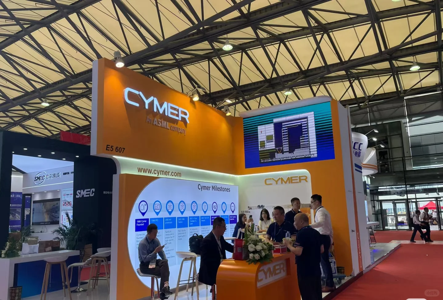 偶遇龙阳路semi半导体展！