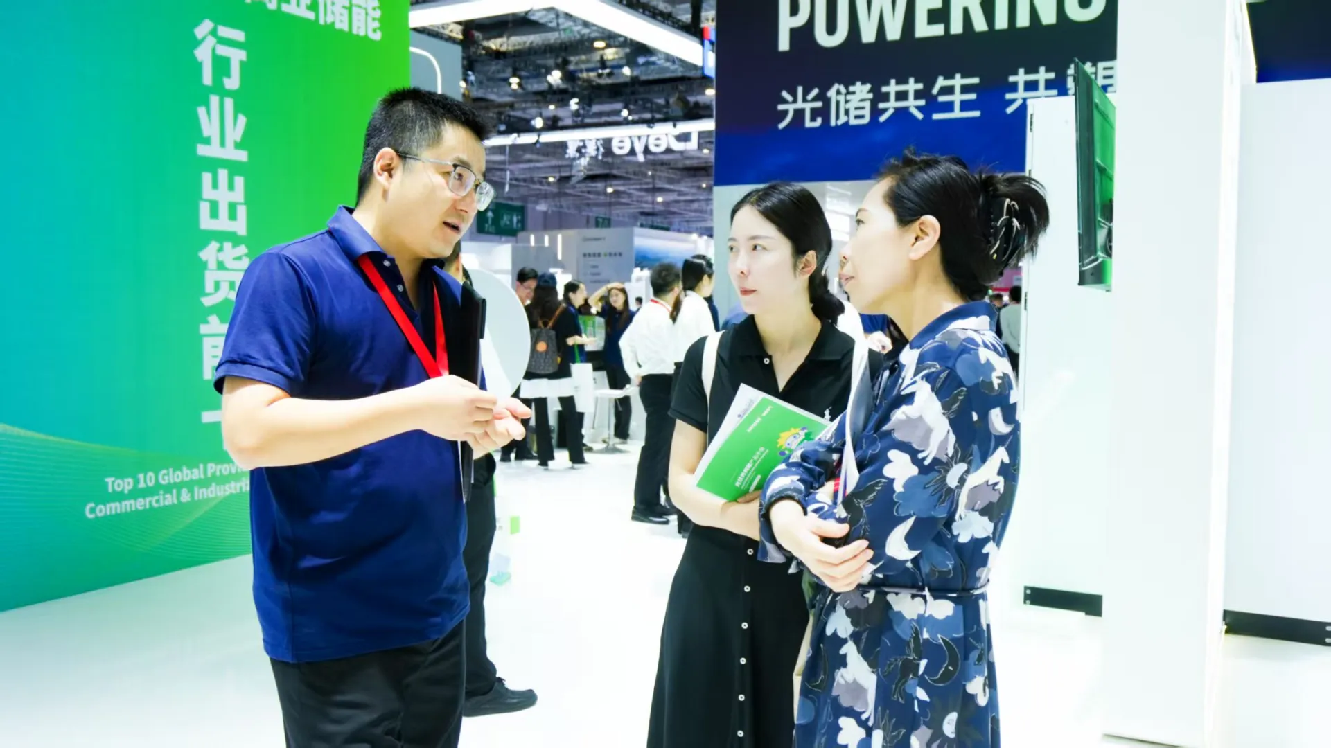 赛唯储能上海展会现场