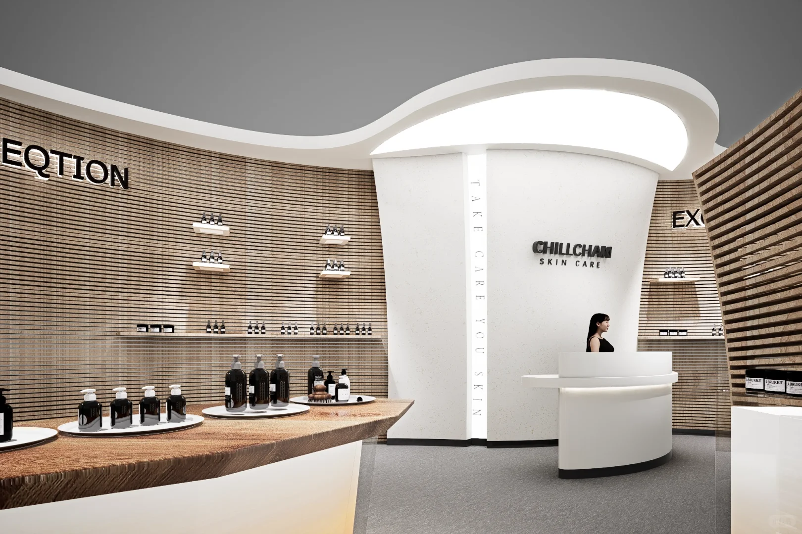 小空间的临时销售，展会展台搭建