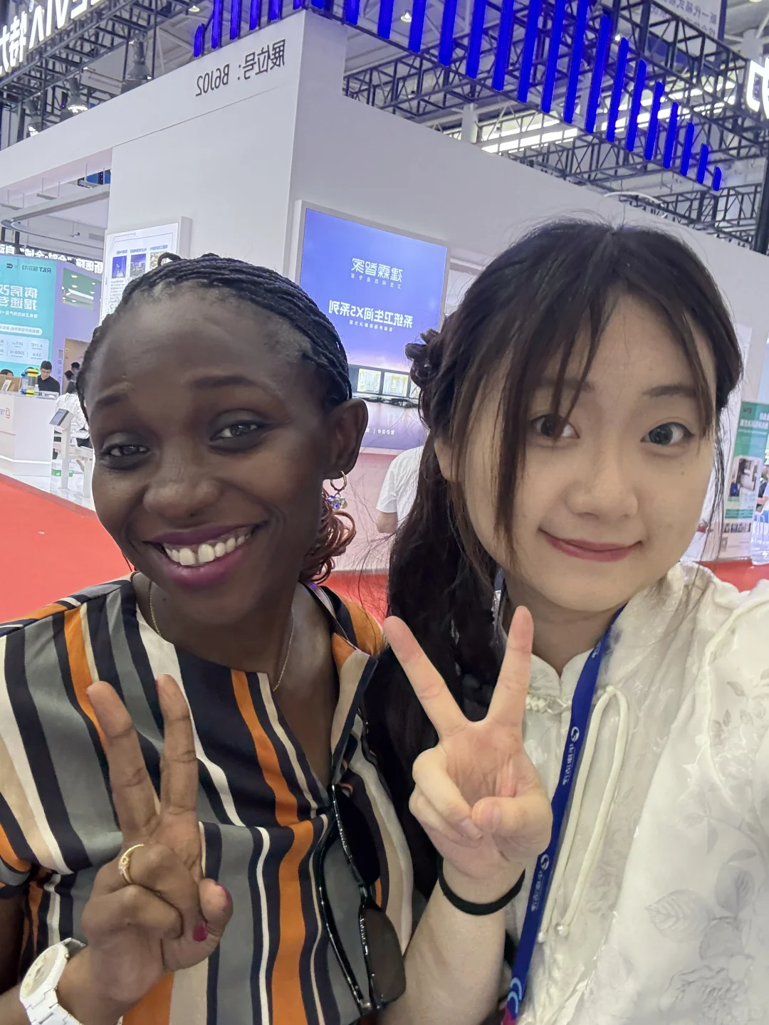 非英专生勇闯国际展会✌️