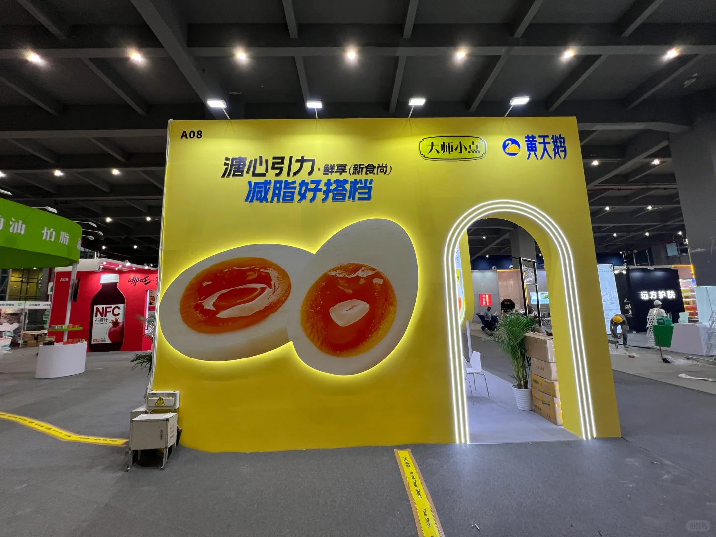 远方好物远交会-黄天鹅展台