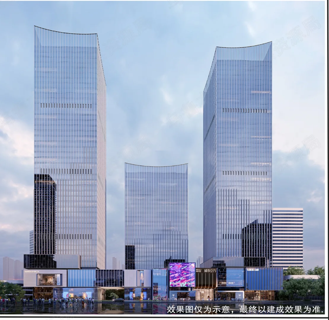 会展绿地还挺漂亮的，名字大气叫上海中心