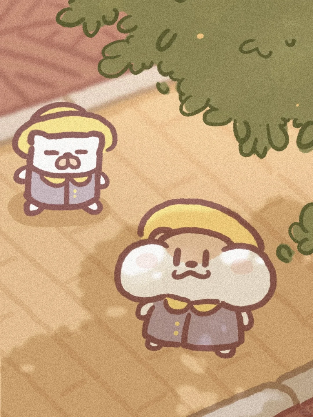 好晒，我不走了