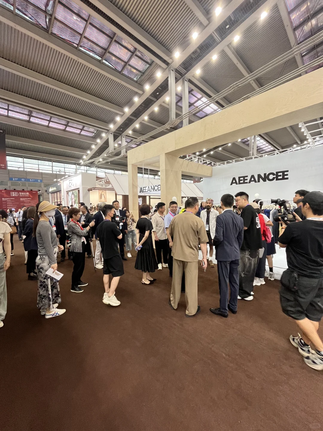 第一天参加国际女装展会的小分享???