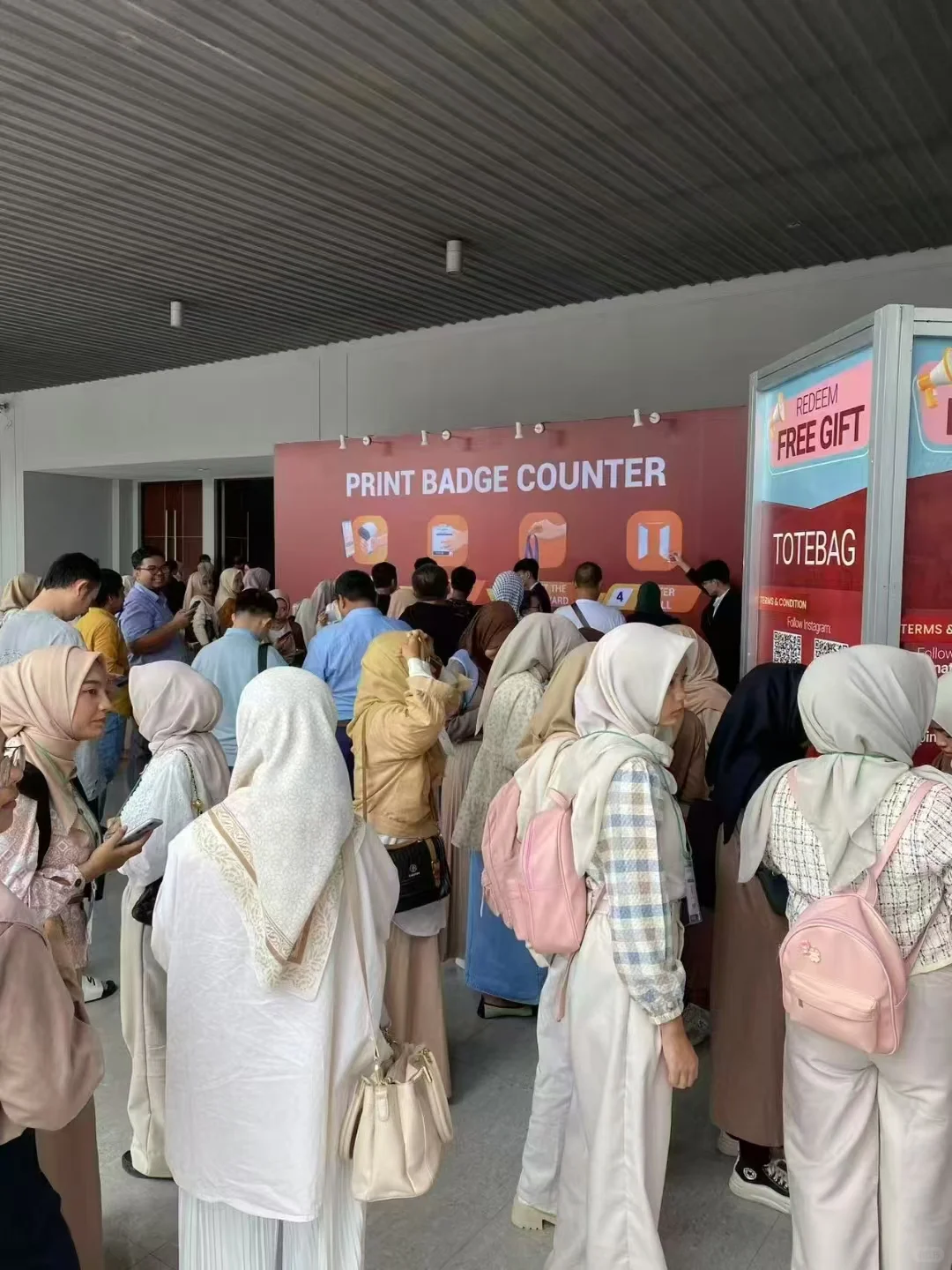 印尼这次的展会真的太棒了！??