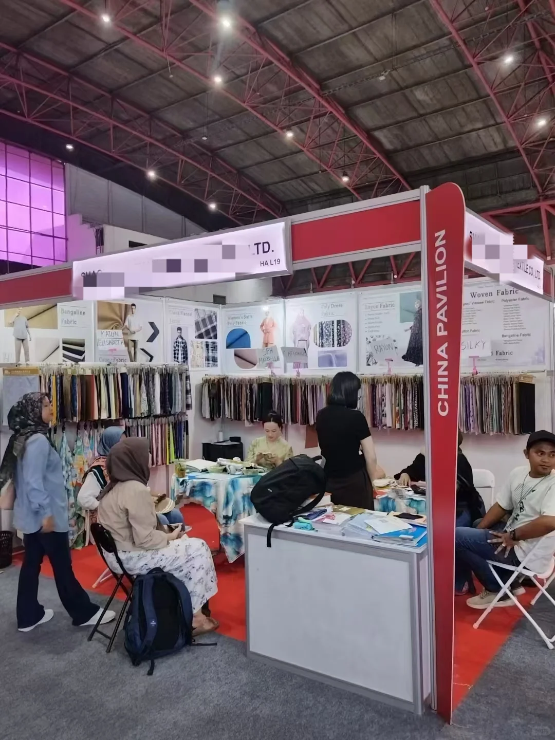 印尼这次的展会真的太棒了！??