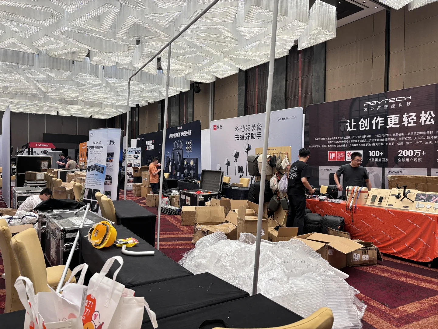 展会上的摄影摄像真的太好看了～