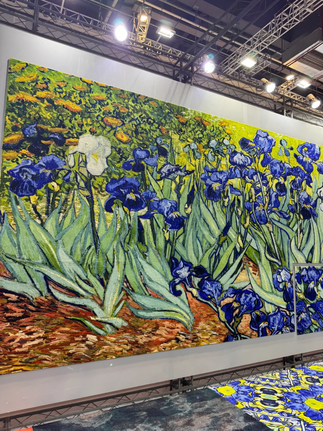 上海domotex地材展｜超美花型地毯，太治愈了