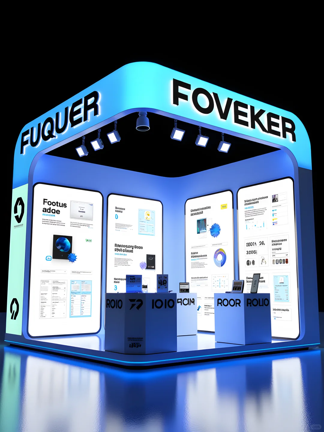 蓝白控福音！这6组案例直接拿去抄