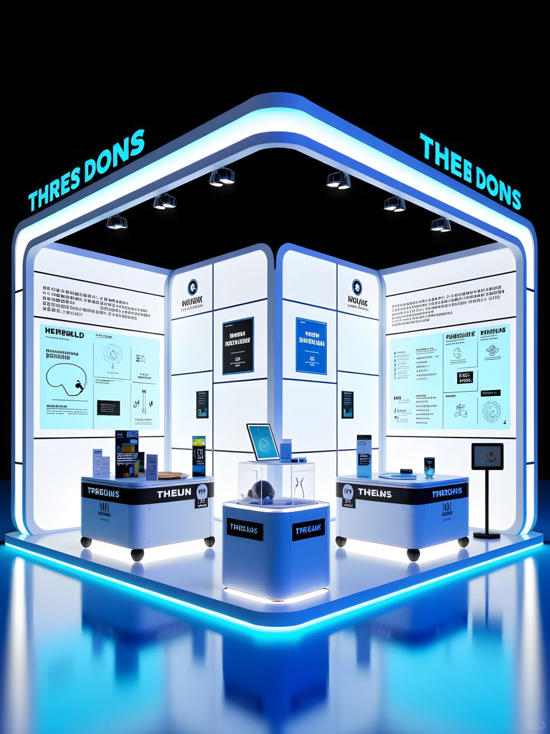 蓝白控福音！这6组案例直接拿去抄