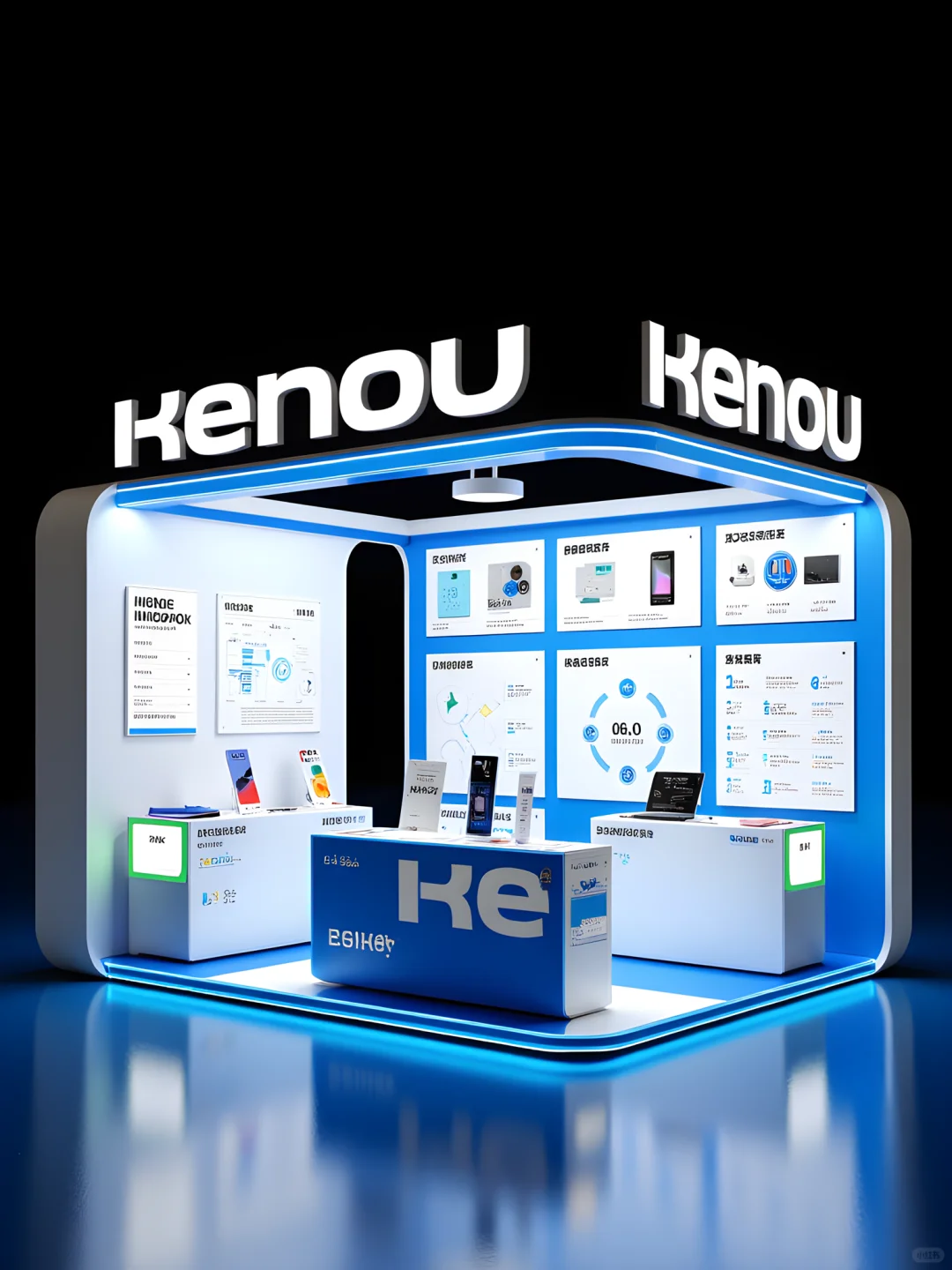 蓝白控福音！这6组案例直接拿去抄