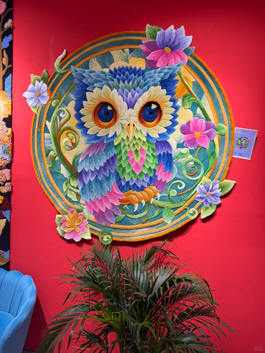 上海domotex地材展｜超美花型地毯，太治愈了