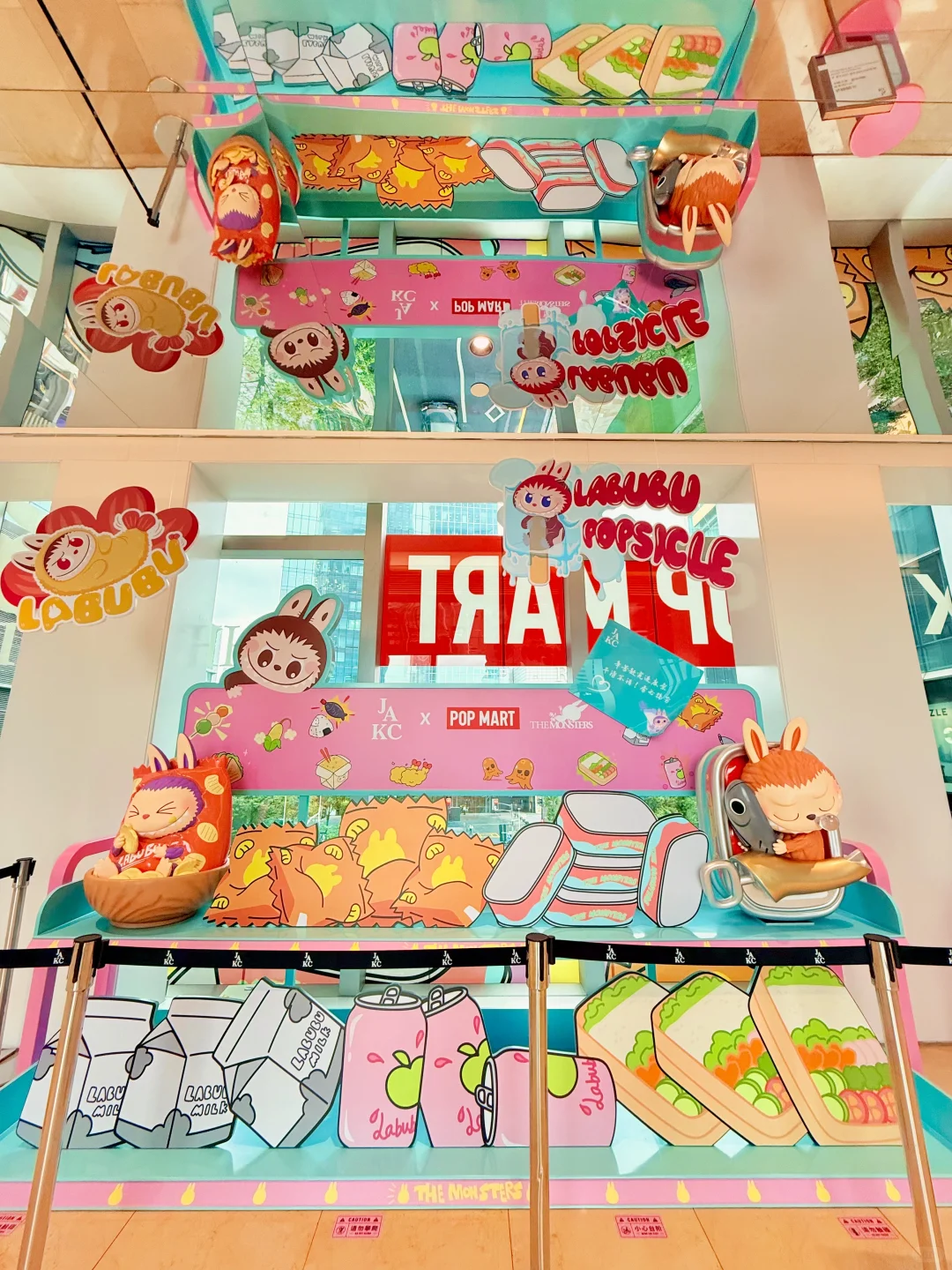 上海！Labubu主题新展！好可爱！！！