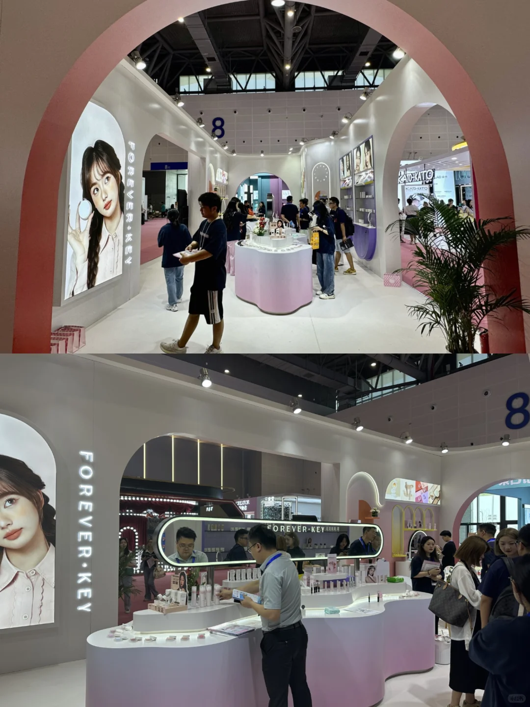 掉进童话梦境✨ 被我偶遇的梦幻美妆展台