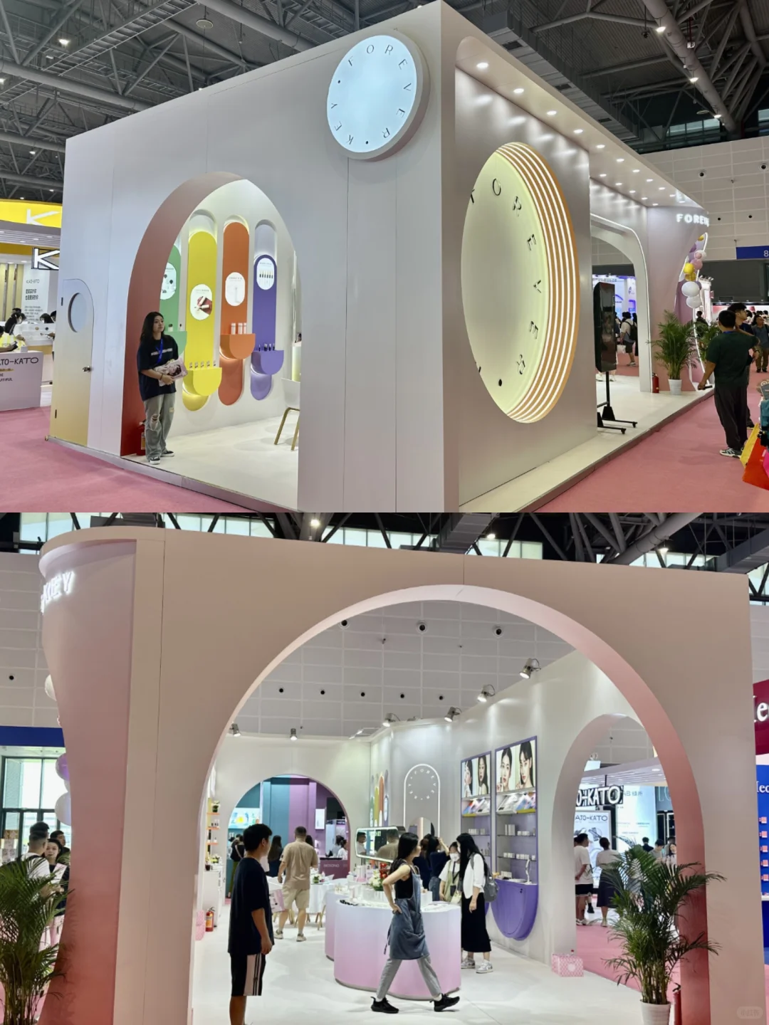 掉进童话梦境✨ 被我偶遇的梦幻美妆展台