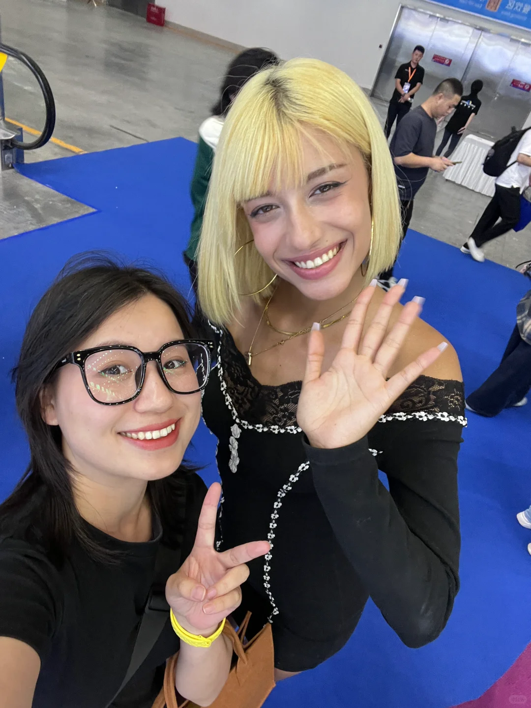 今天的会展中心！