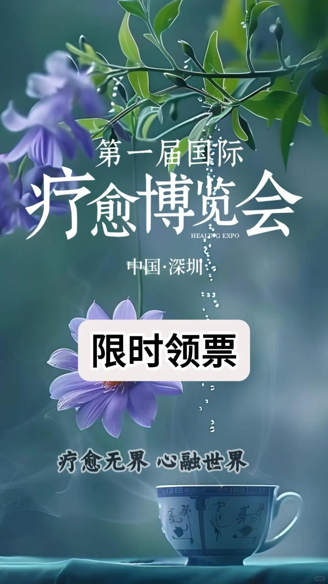?深圳首届国际疗愈博览会限时放票中！