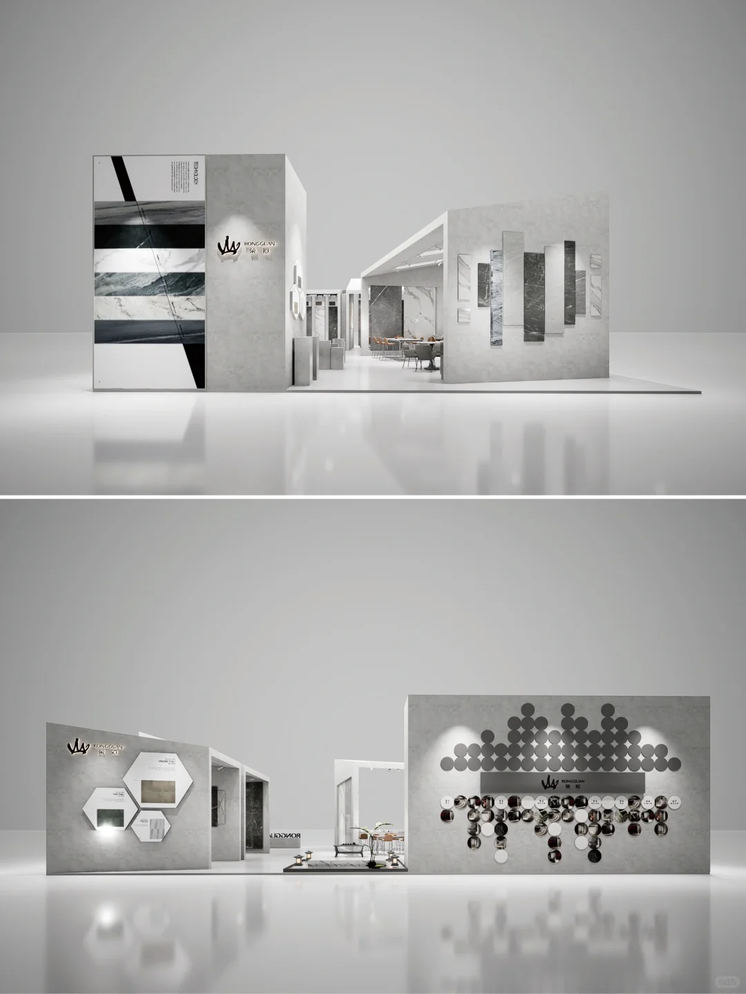 极简未来感！展览展会展台设计策划搭