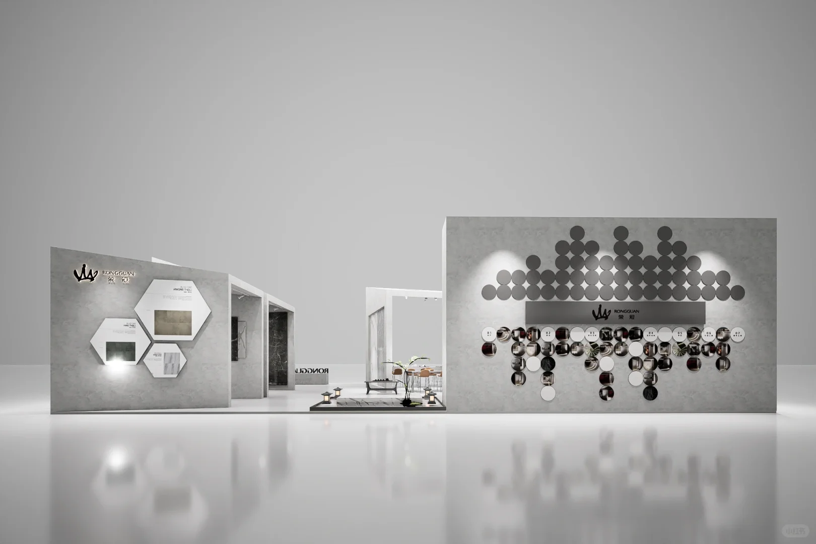 极简未来感！展览展会展台设计策划搭